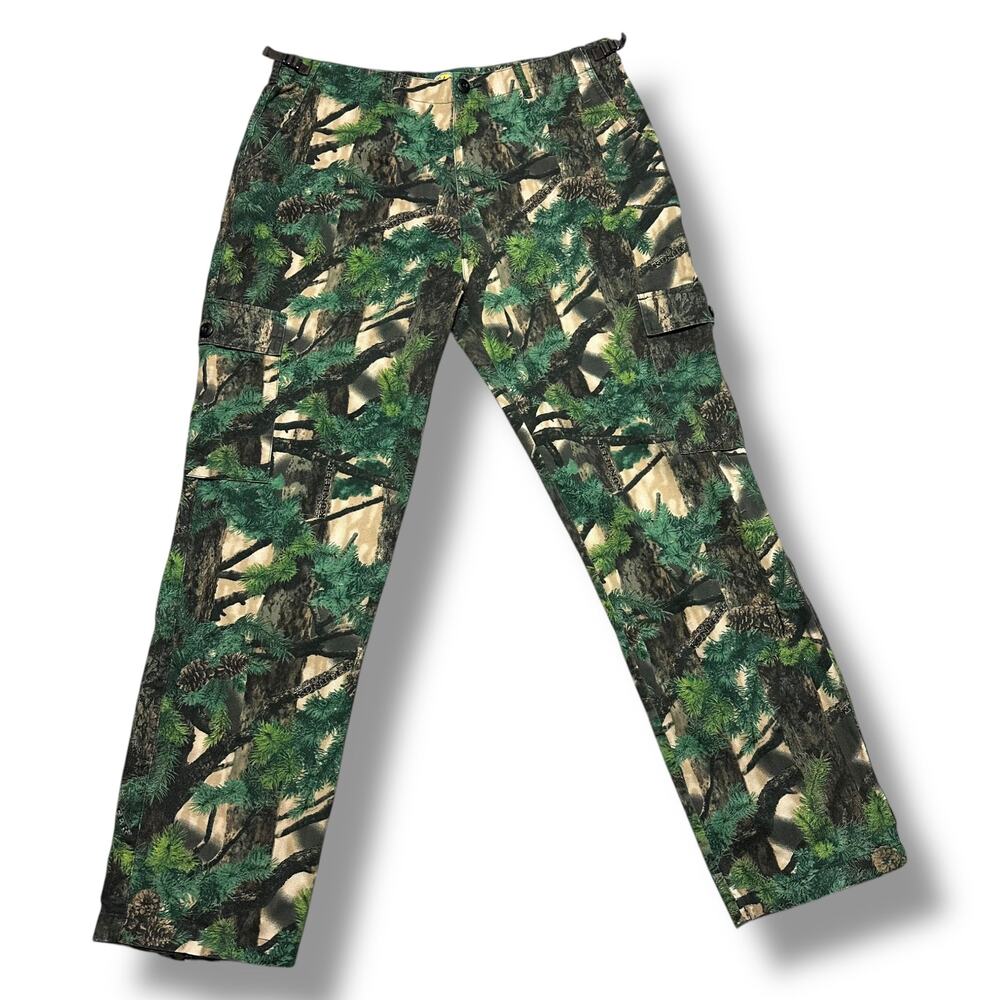 Cabelas Seclusion 3D Konifer Camo Cargo Pants Hunting Outdoors 38x32 Sz 38